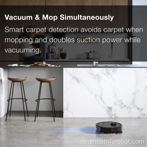 Ecovacs T8 AIVI Sweeping Mopping Staubsauger Roboter